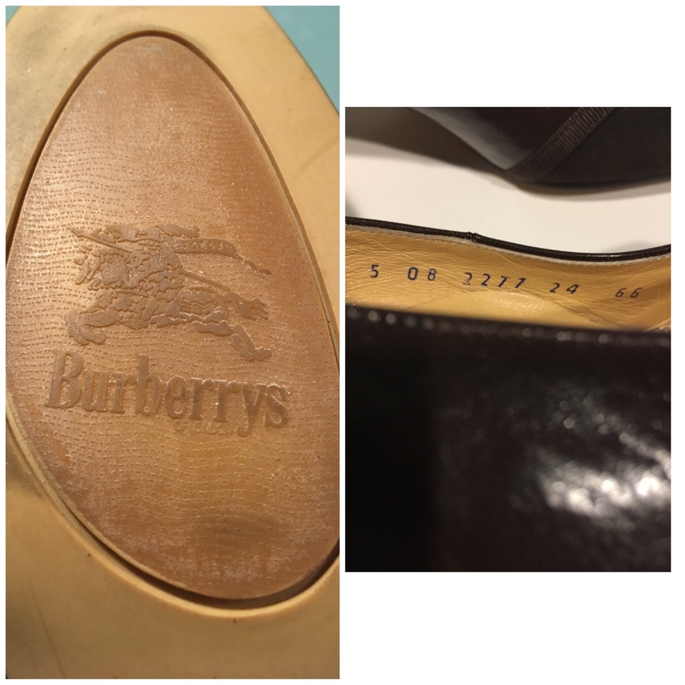 Vintage Burberry Pumps Shoes - Picture 8 of 8